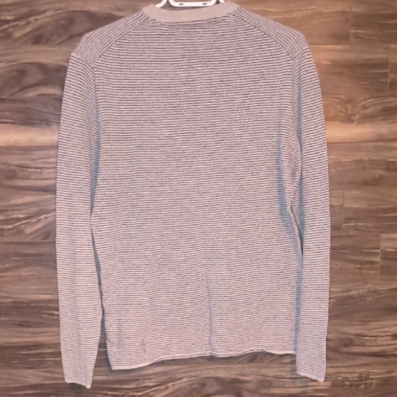 Only & Sons - 100% Cotton Gray Thermal Knit Sweater Men's XL - Picture 8 of 10